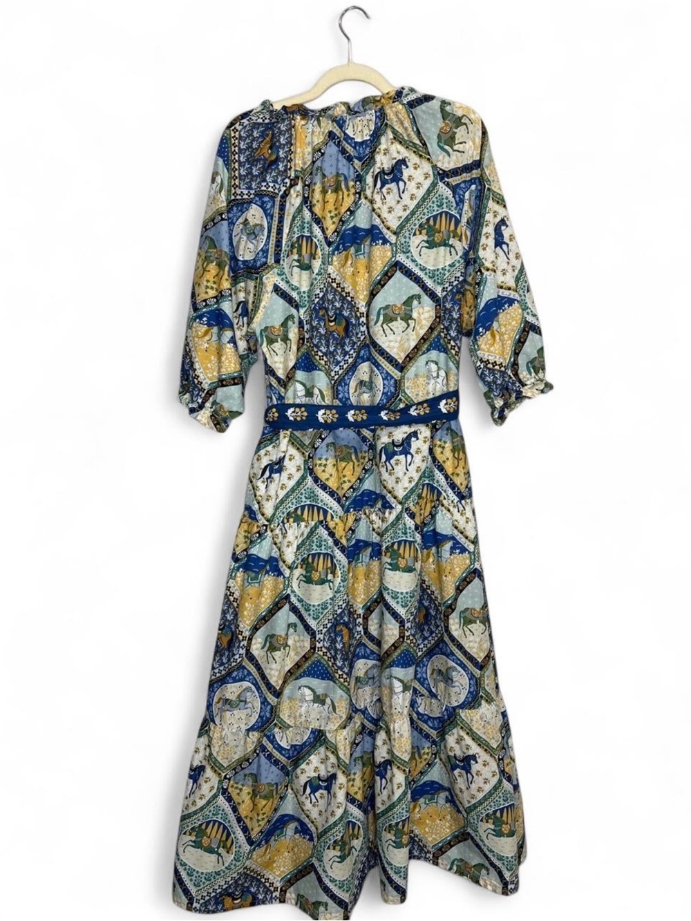 Printfresh "The Devon Dress in High Horse" Size Large. See description - Picture 9 of 11